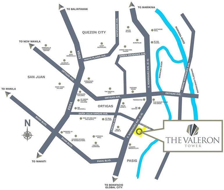 The Valeron Tower in C5 Pasig City by DMCI Homes